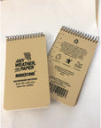 Top Spiral Waterproof Notepad - 76x130mm - 100 pages - 50 sheets - ManGo Surfing