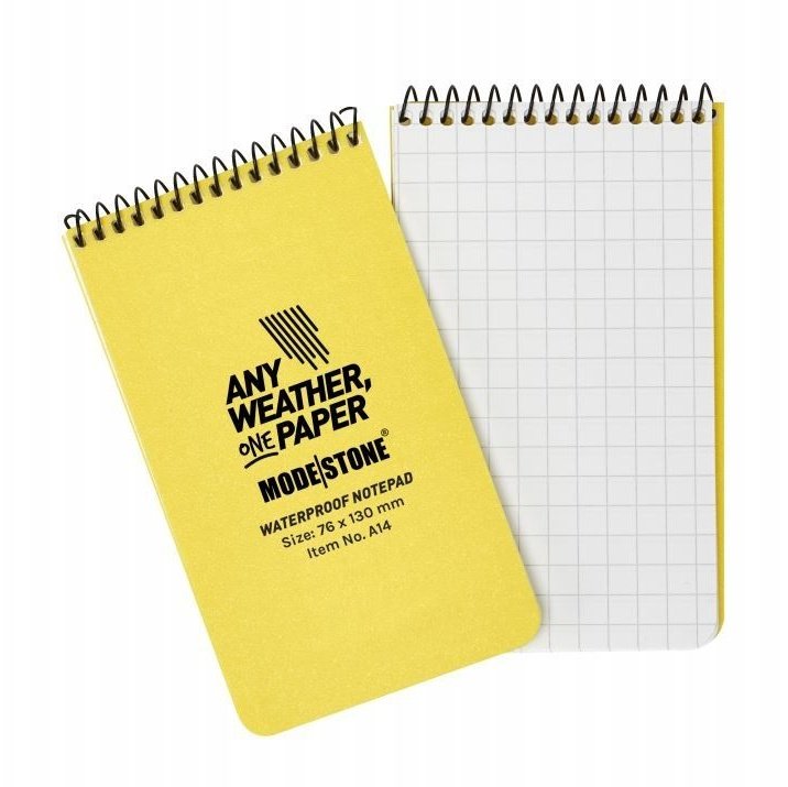 Top Spiral Waterproof Notepad - 96X148mm - 100 pages - 50 sheets - ManGo Surfing