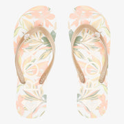 Tahiti VII Flip Flops - Womens Sandals - White/Champagne - ManGo Surfing
