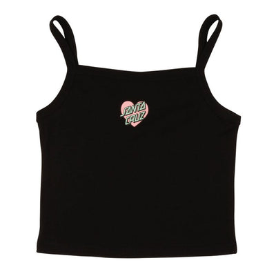 Womens Vest / Heart Dot Vest / Black - ManGo Surfing
