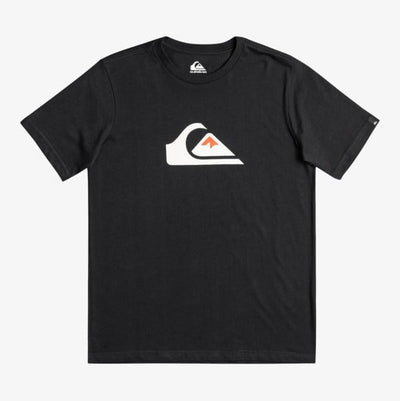 Comp Logo T-Shirt - Boys Short Sleeve Tee - Black - ManGo Surfing
