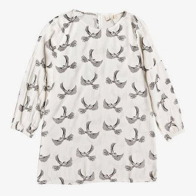Free Island - Long Sleeve Dress for Girls | Snow White Flight - ManGo Surfing