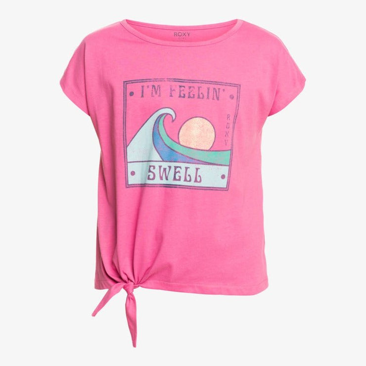 Pura Playa S/S T-Shirt | Pink Guava | Girls 8-16 - ManGo Surfing