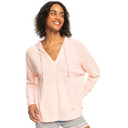 Destination Surf Hoodie - Womens Hoodie - Papaya Punch - ManGo Surfing