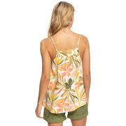Magic Happens Strappy Top - Womens Top - Snow White Subtly Salty Multi - ManGo Surfing