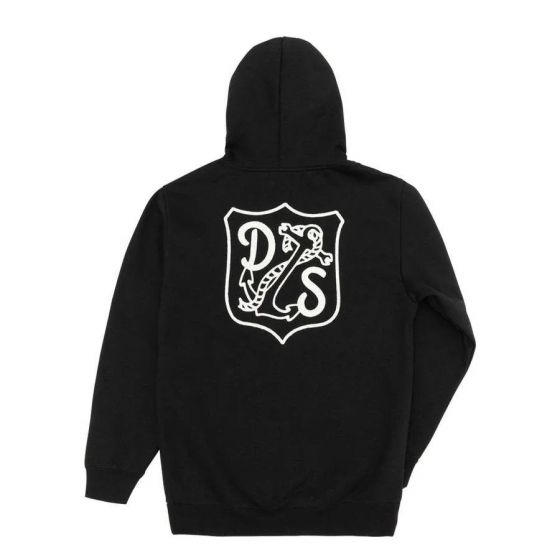 Rossby Fleece - Mens Hooded Sweatshirt - Black - ManGo Surfing