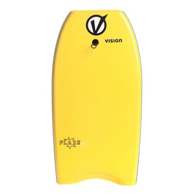 Flare Bodyboard - Yellow/Black - ManGo Surfing