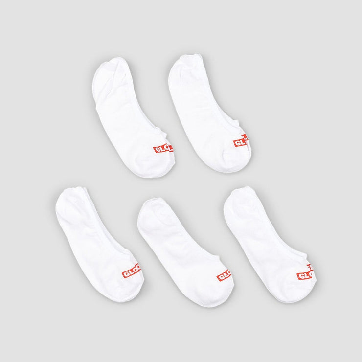 Womens Stealth 5 Pack Socks | White - ManGo Surfing