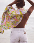 Psychedelic Sunshine Beach Towel - One Size - Multicoloured - ManGo Surfing
